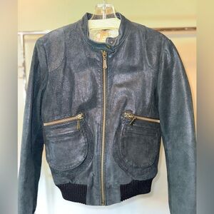 Black leather Jacket